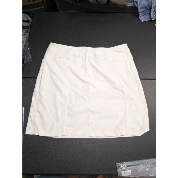 Adidas Golf Ultimate365 Solid White Skort Women's M - Picture 2 of 6
